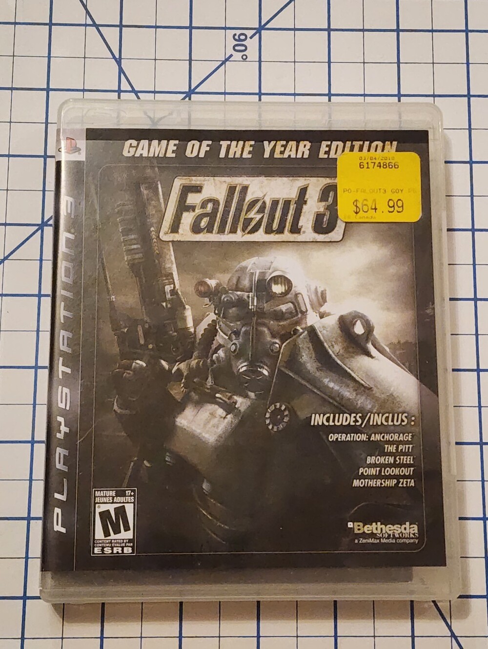 2/25$ Fallout 3 Game of the Year Edition - Black - (PlayStation 3)